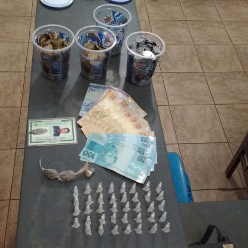 Menor é detido por tráfico de drogas em Guaíra