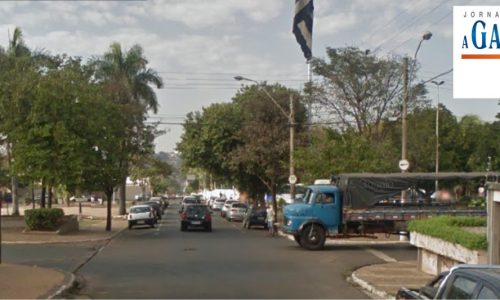 Motociclista sofre fratura exposta em acidente na Rua 34 com Avenida 25