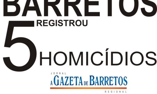 Barretos registrou o quinto homicídio em menos de dois meses