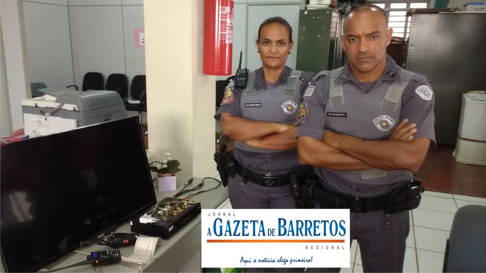 Policia Militar localiza munições e diversos objetos em apartamento no bairro Luís Spina