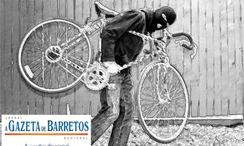 BARRETOS: Câmeras flagram indivíduo furtando bicicleta no centro da cidade
