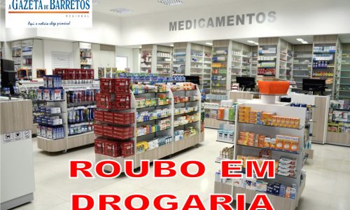 Dois homens são presos depois de furtarem produtos em drogarias no centro da cidade