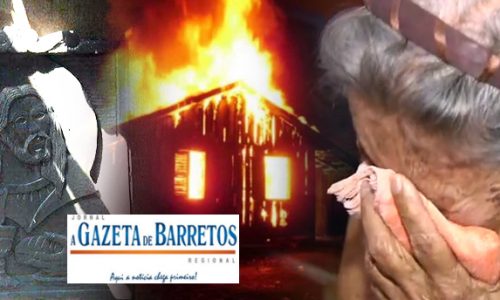 Residência de Idosa pega fogo no Bairro Cristiano de Carvalho