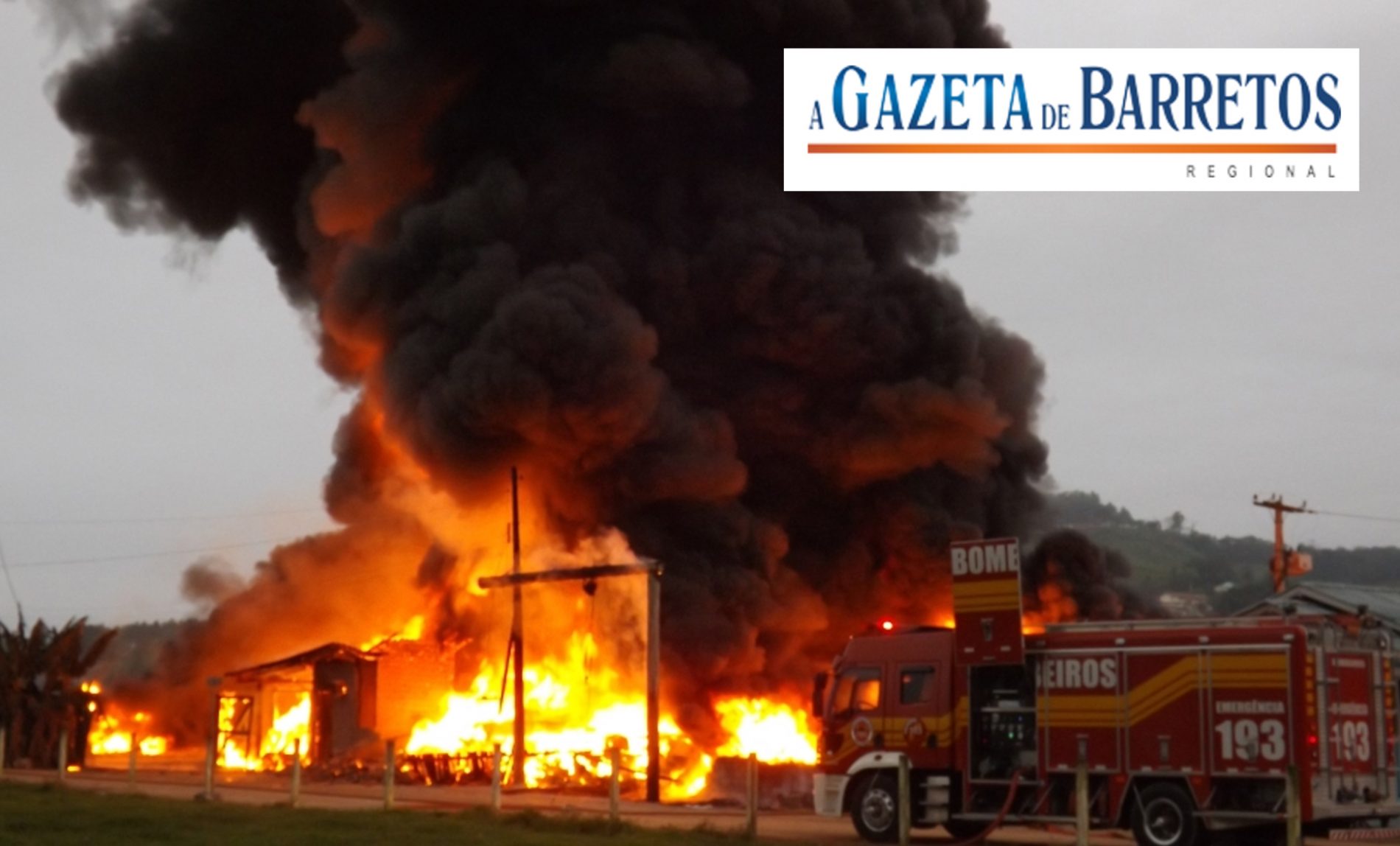 Incêndio na Citrosuco em Bebedouro. Mais informações