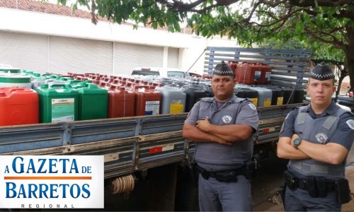 BARRETOS: Policia Militar recupera mercadorias roubada em barracão no bairro Centro