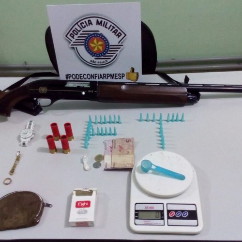 NOTICIAS POLICIAIS: Operação Policial prende dois e apreende drogas, armas, dinheiro e outros objetos em apartamento do Luís Spina