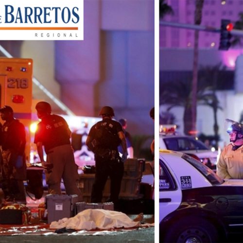 MASSACRE EM LAS VEGAS: Tiroteio em Las Vegas deixa 50 mortos. Veja os videos!