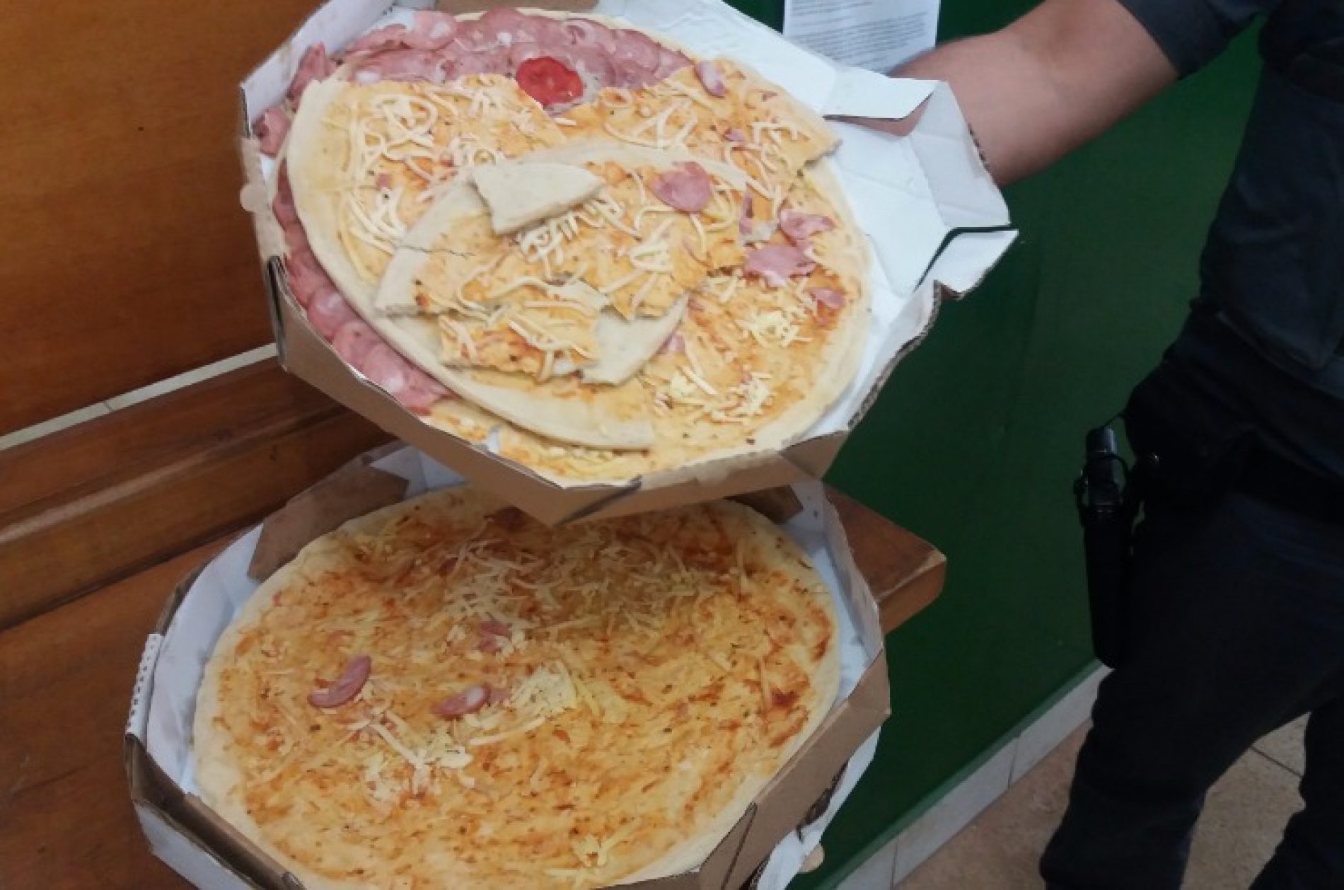 REGIONAL: Preso por furtar pizzas diz: ‘estava com fome’