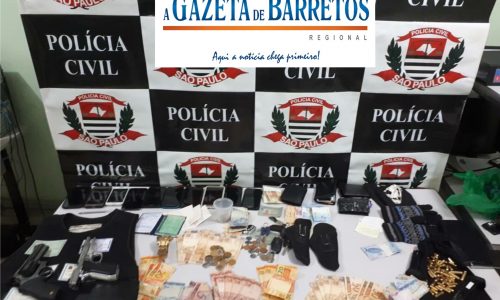 BARRETOS: Com apoio do GOE e especializadas da Militar, Policia Civil de Barretos prende quadrilha assaltante de caminhões de carga