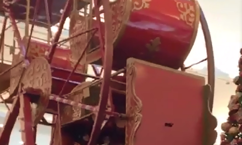 REGIÃO: Crianças ficam presas em cabine de roda gigante em shopping de Rio Preto