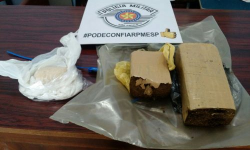 GUAÍRA: Policia Militar apreende quase um quilo de drogas em residência no Mutirão 2 e um homem é preso