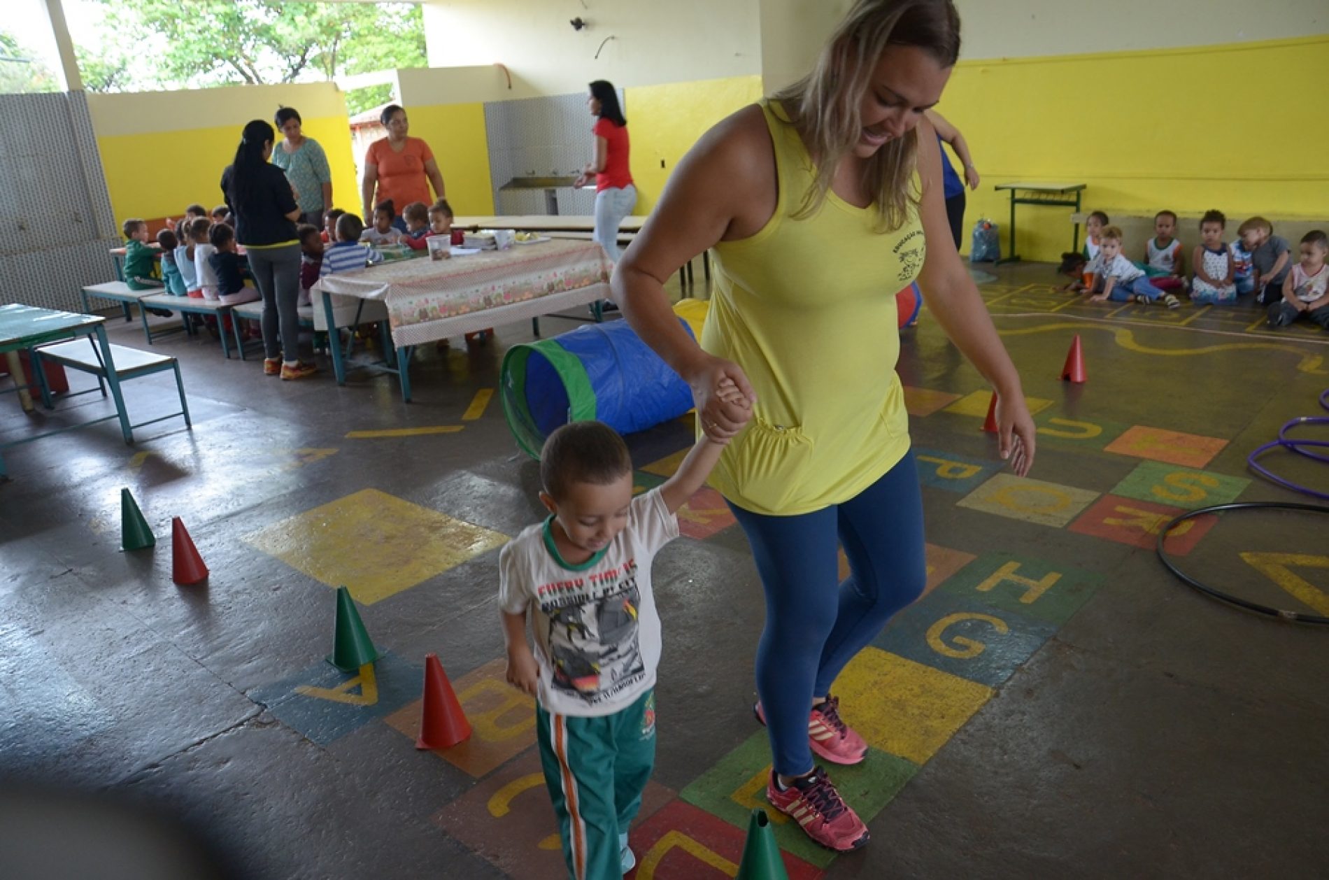 BARRETOS: Crianças atendidas nos Pólos da educação municipal realizam atividades lúdicas