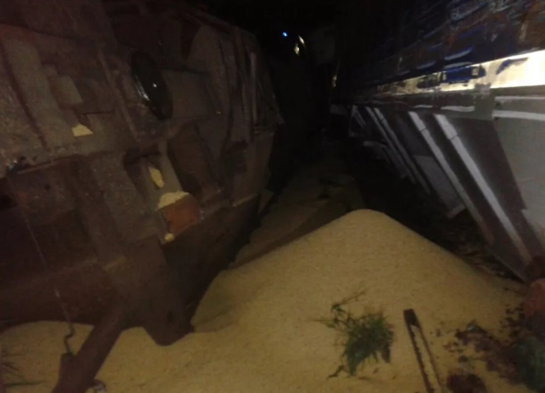REGIÃO: Trem descarrila no centro de Catanduva