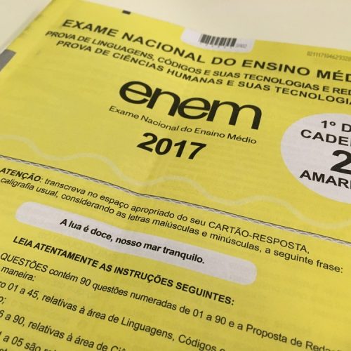 ENEM 2017: divulgação das notas será antecipada para 18 de janeiro, diz Inep