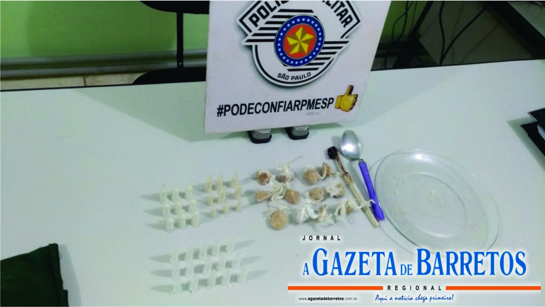 BARRETOS: Polícia Militar faz apreensão de drogas após denuncia