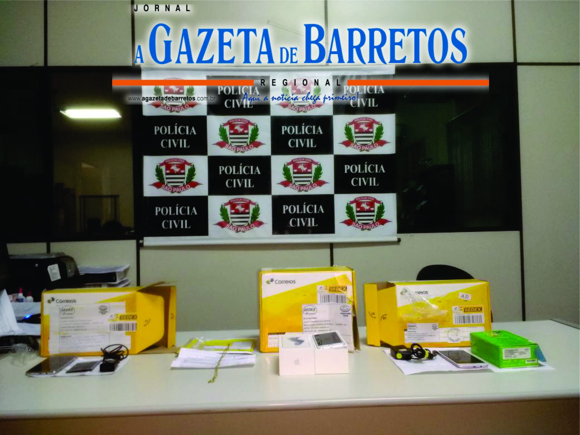 BARRETOS: Policia Civil prende quadrilha que aplicava estelionatos e usava identidades falsas para comprarem produtos pela internet