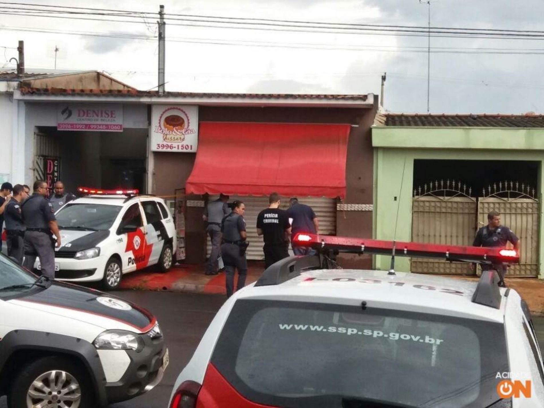 REGIÃO: Homem é executado a tiros enquanto comprava bolo