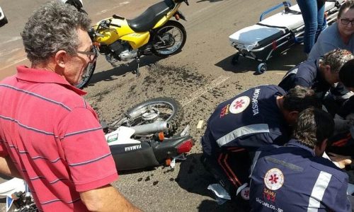 REGIÃO: Desrespeito à sinalização causa grave acidente