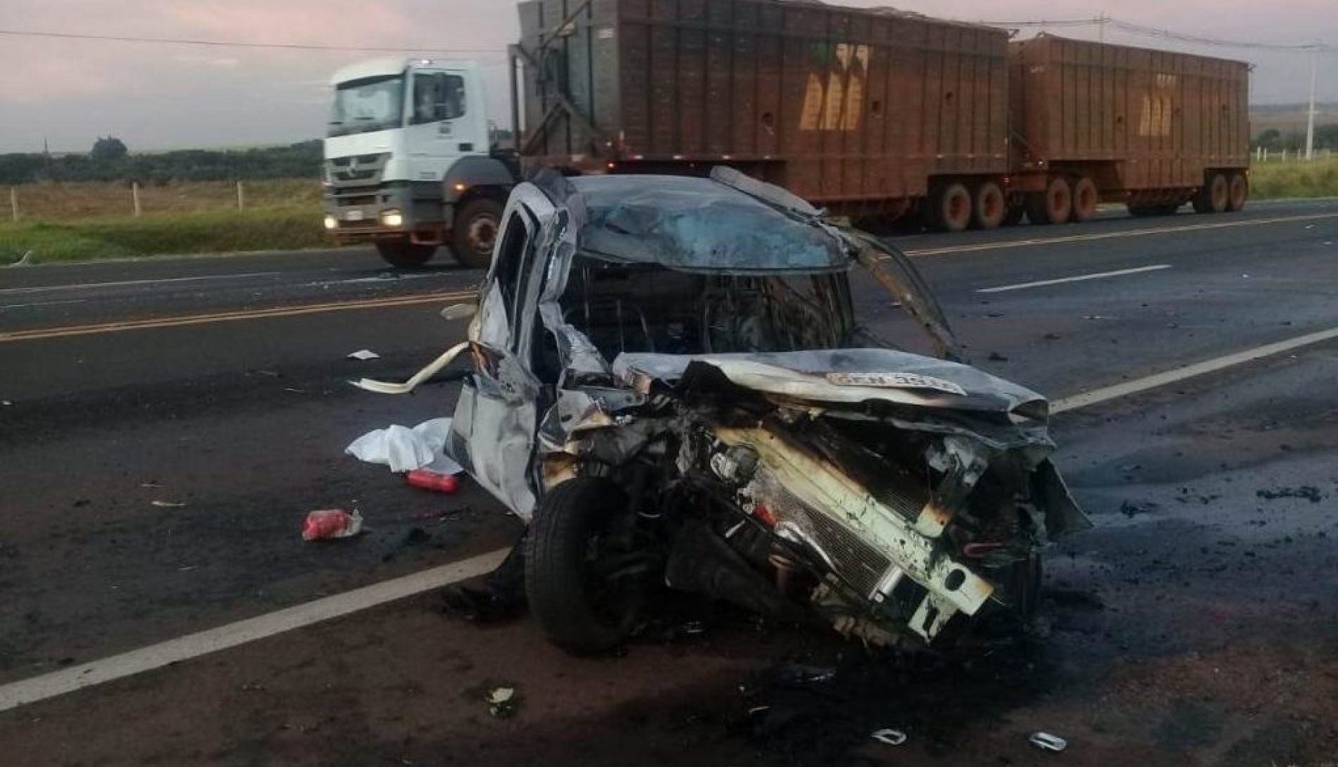 REGIÃO: Jovem morre em acidente na SP-255