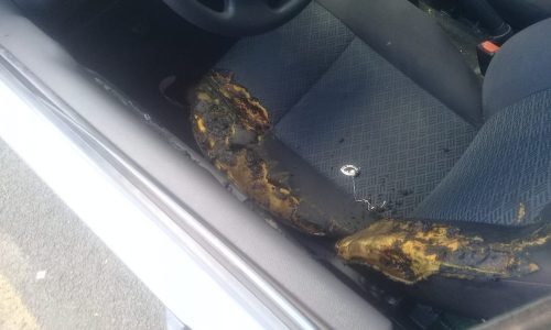 REGIÃO: Polícia procura suspeito de atear fogo na ex-namorada dentro do carro