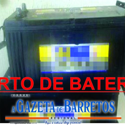 BARRETOS: Ladrão furta bateria de caminhão no Alto Sumaré