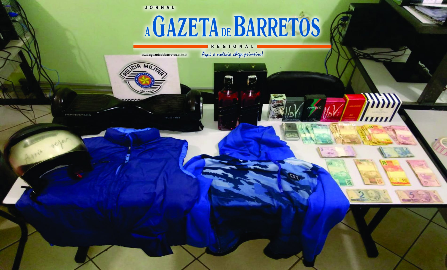 BARRETOS: Policia Militar detém menor autor de quatro roubos em um só dia em Barretos