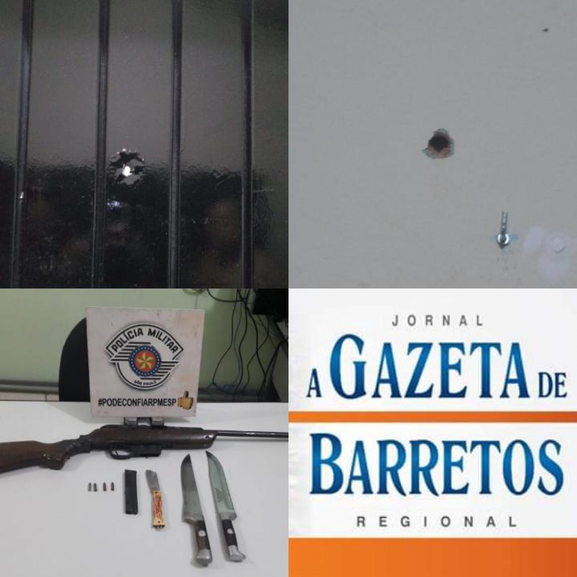 BARRETOS: Discussão, brigas e disparos de arma de fogo no bairro Santa Cecília