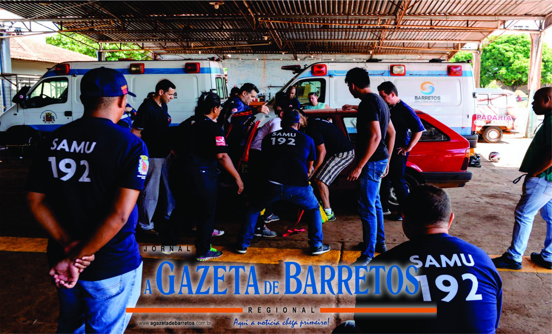 BARRETOS: Equipes de resgate do SAMU recebem treinamento