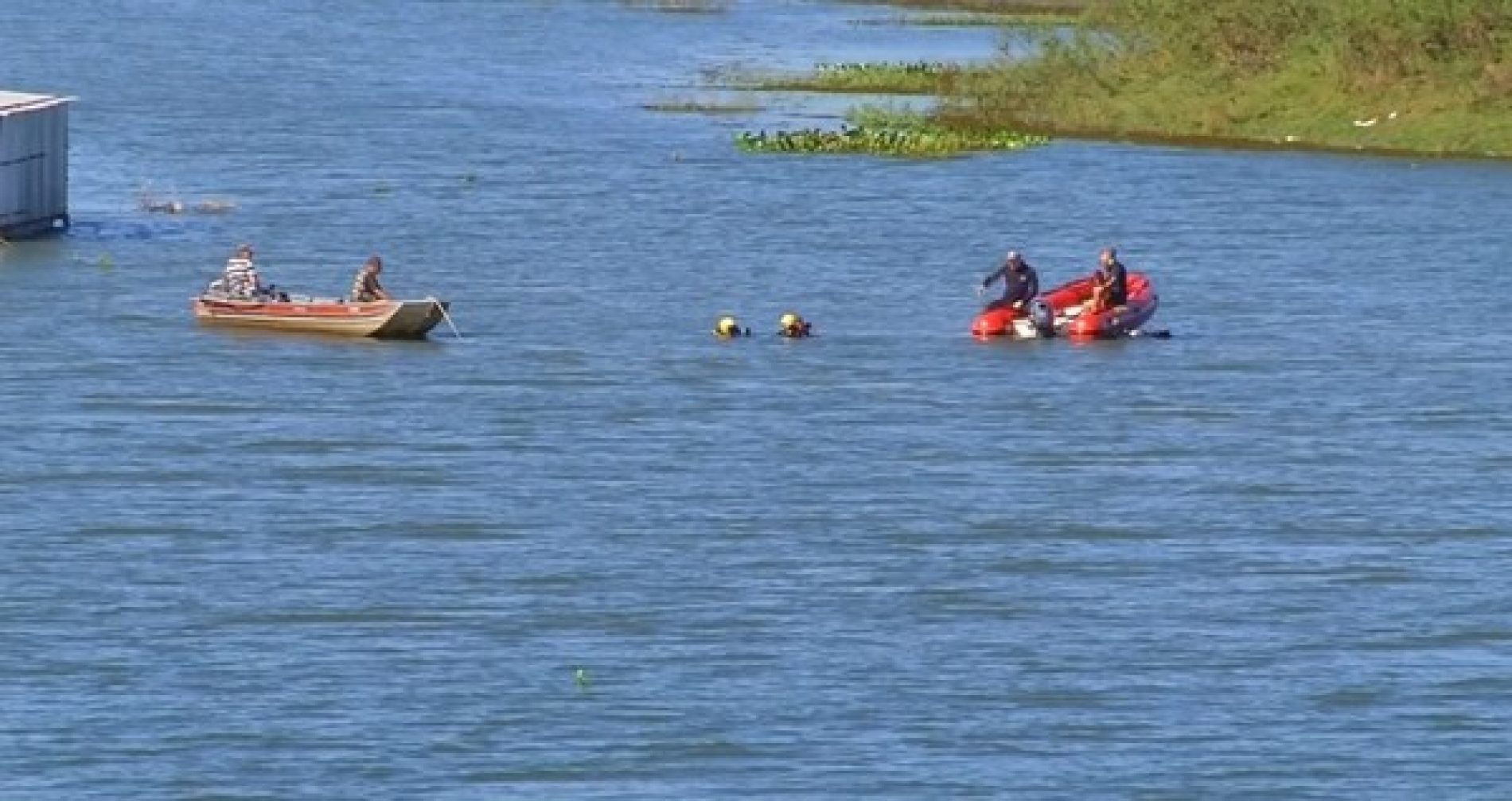 REGIÃO: Pai e filho são encontrados mortos após se afogarem no Rio Grande