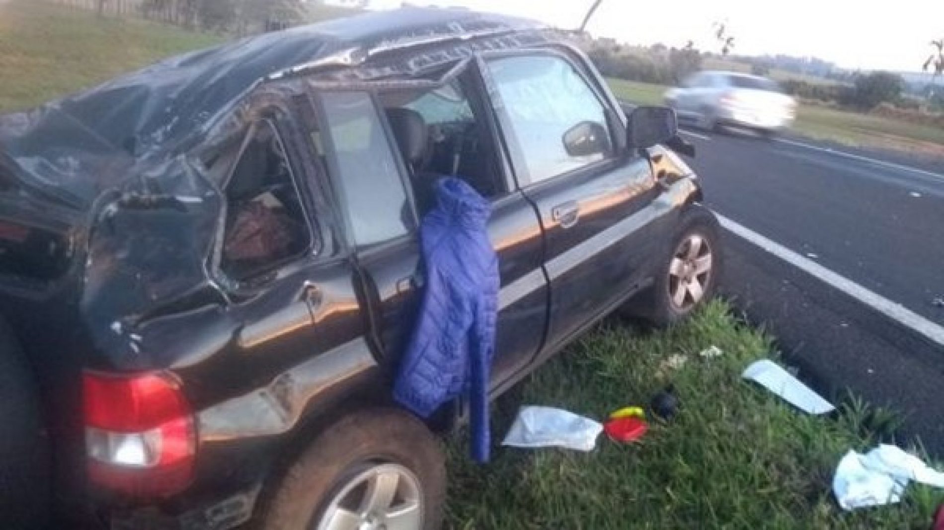 REGIÃO: Professora morre após capotar o carro na Rodovia Washington Luís
