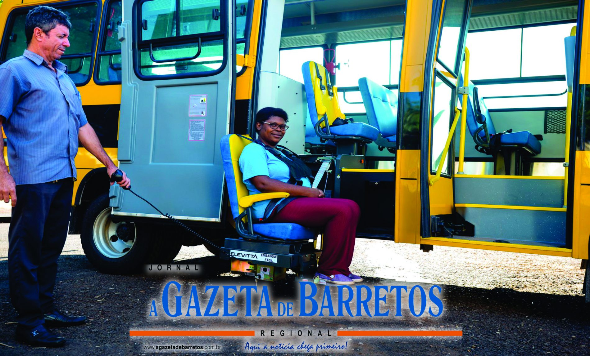 BARRETOS: Recebe mais um ônibus para o transporte de estudantes