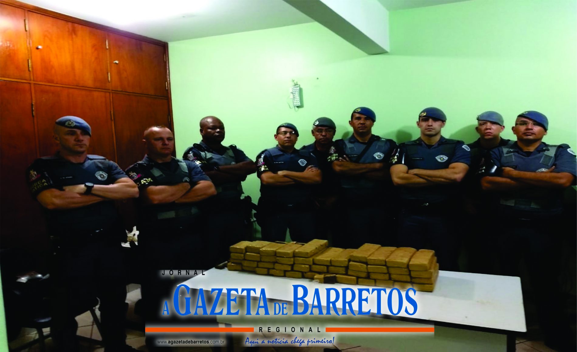 BARRETOS: Policia localiza e apreende 30 quilos de maconha que estavam enterradas