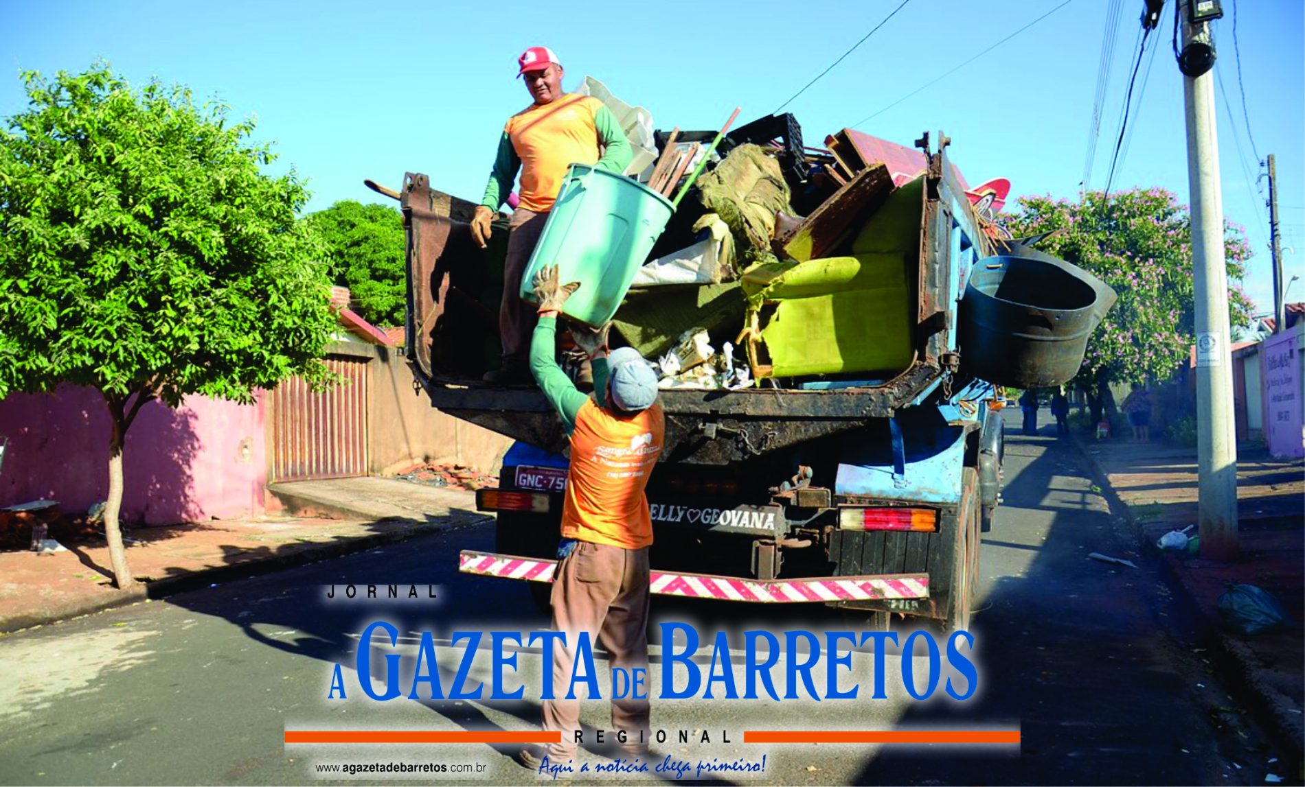 BARRETOS: Operação Dia do Bota Fora retira 30 caminhões de resíduos das casas do Leda Amêndola