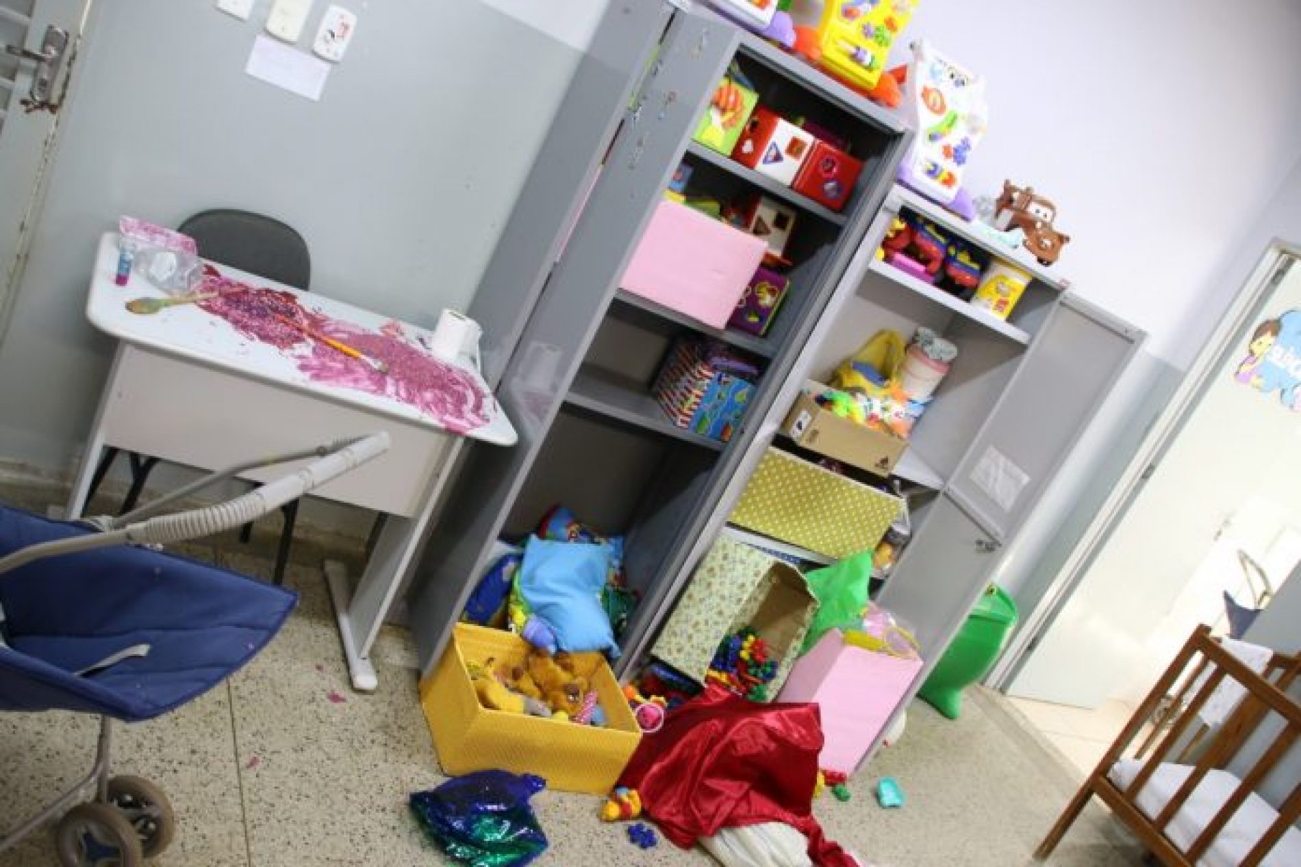 OLÍMPIA: Creche é invadida e vandalizada pela 2ª vez