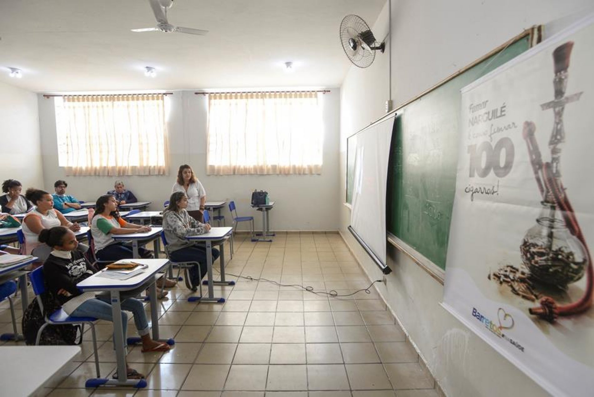 BARRETOS: Narguilé é foco de campanha contra tabagismo em escolas