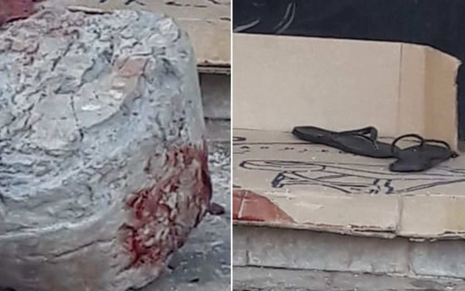 REGIÃO: Morador de rua é achado morto ao lado de bloco com marcas de sangue