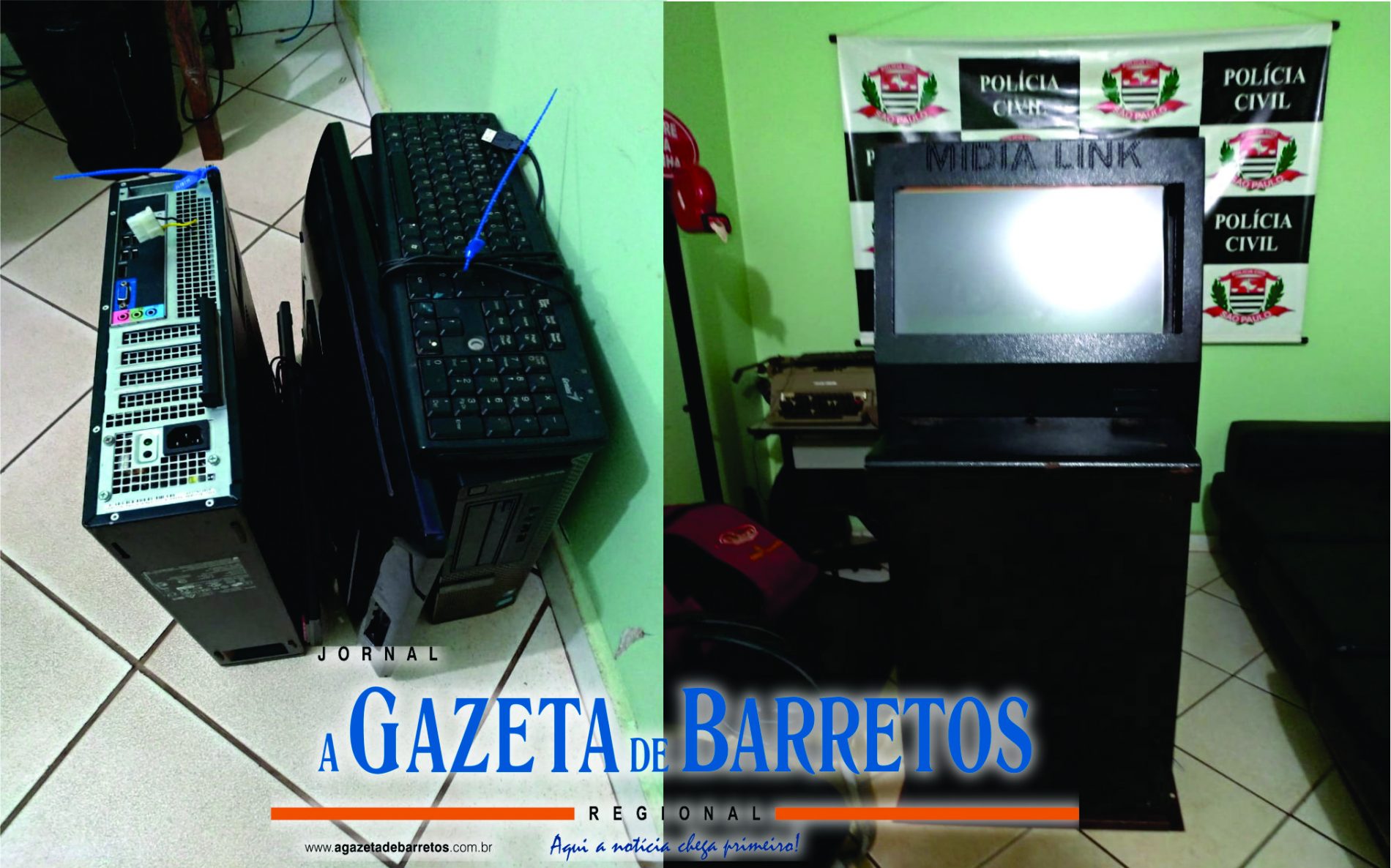 BARRETOS: Investigadores apreendem máquinas de jogos de azar no bairro Baroni