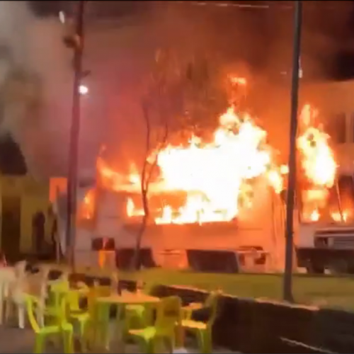 BEBEDOURO: Food truck pega fogo na região central