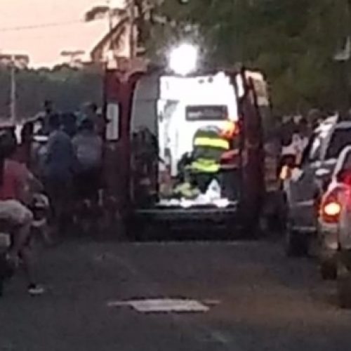 REGIÃO: Policial rodoviário atropela casal na saída de prainha
