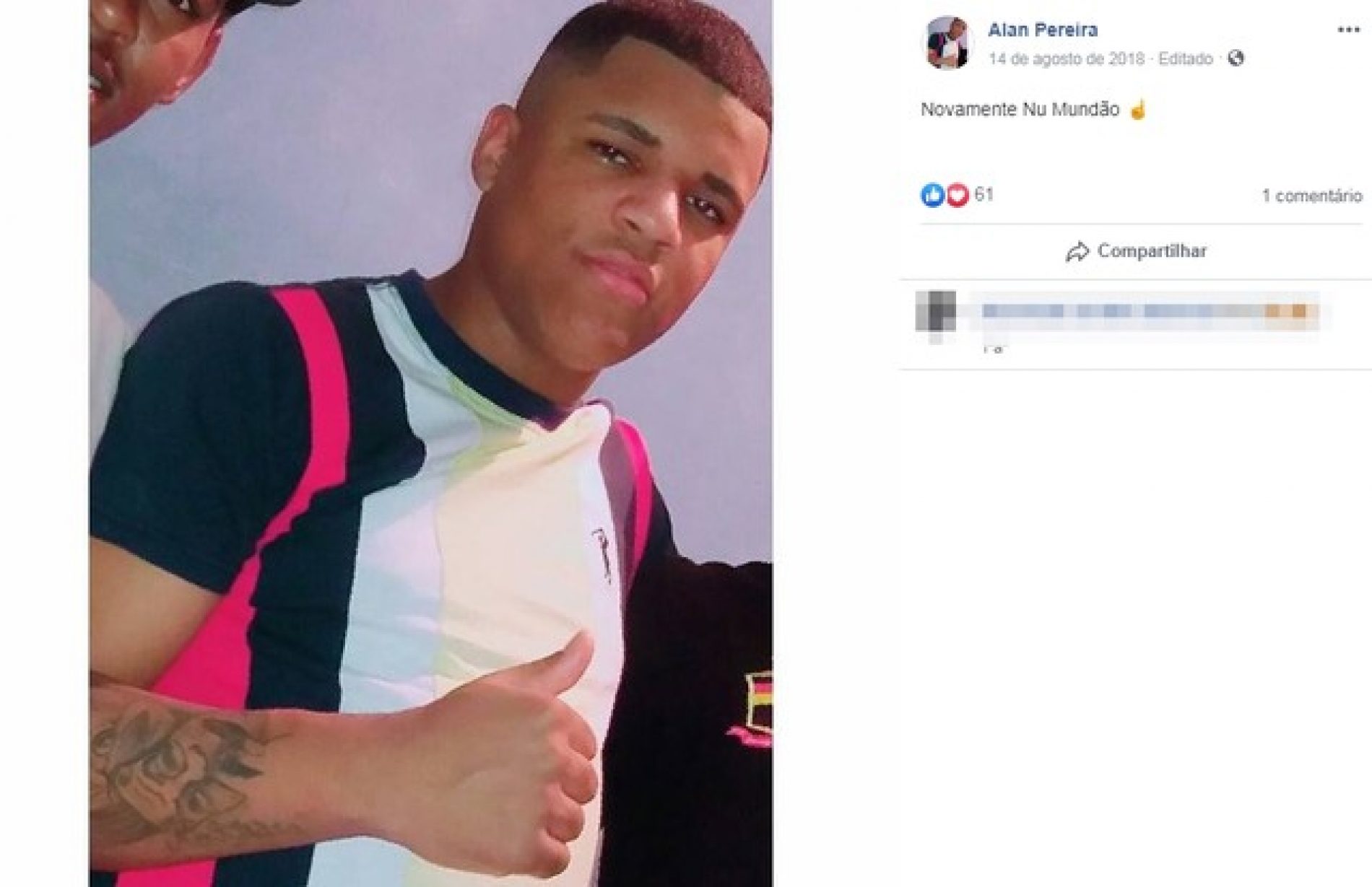 REGIÃO: Jovem de 18 anos é morto a tiros na frente de casa após receber ligação