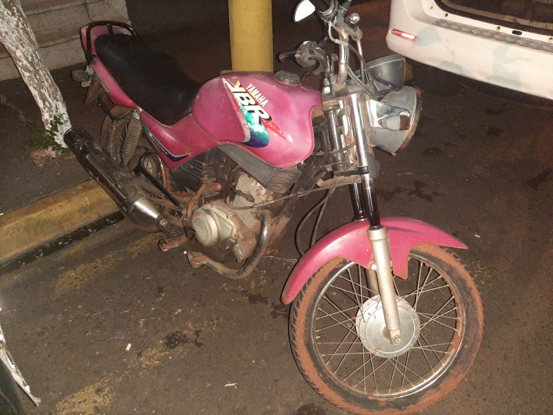 BARRETOS: Apreensão de motocicelta furtada