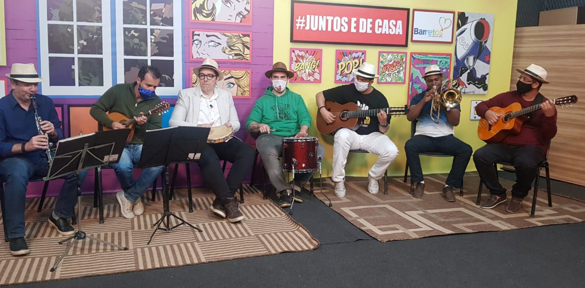 BARRETOS: Programa de TV “Juntos e de Casa” reúne material produzido pela cultura municipal