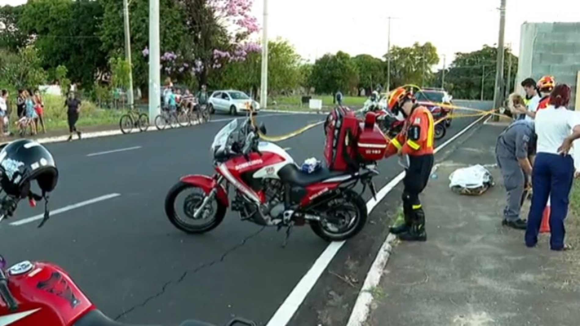 REGIÃO: Homem morre atropelado por moto