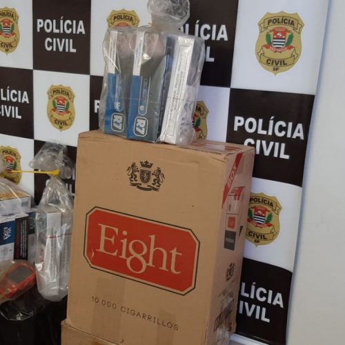 BARRETOS: Polícia Civil apreende cigarros contrabandeados no bairro Christiano Carvalho