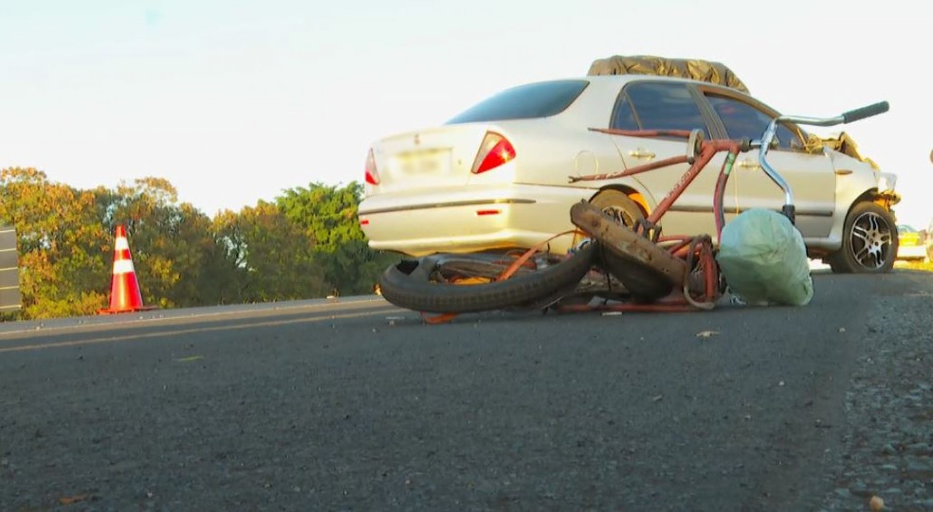 REGIÃO: Idoso morre atropelado em acidente