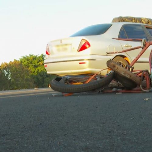 REGIÃO: Idoso morre atropelado em acidente