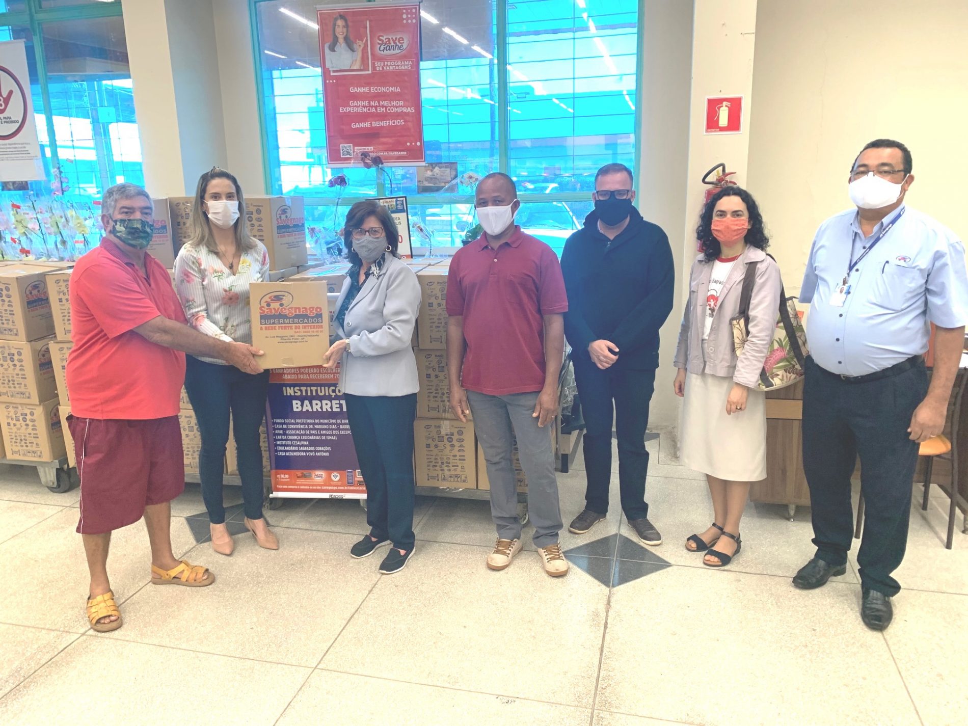 BARRETOS: Ganhador de promoção de supermercado doa cestas básicas ao Fundo Social de Barretos