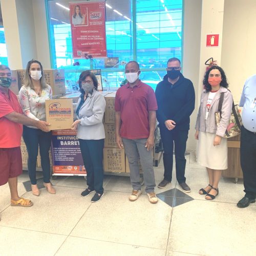 BARRETOS: Ganhador de promoção de supermercado doa cestas básicas ao Fundo Social de Barretos