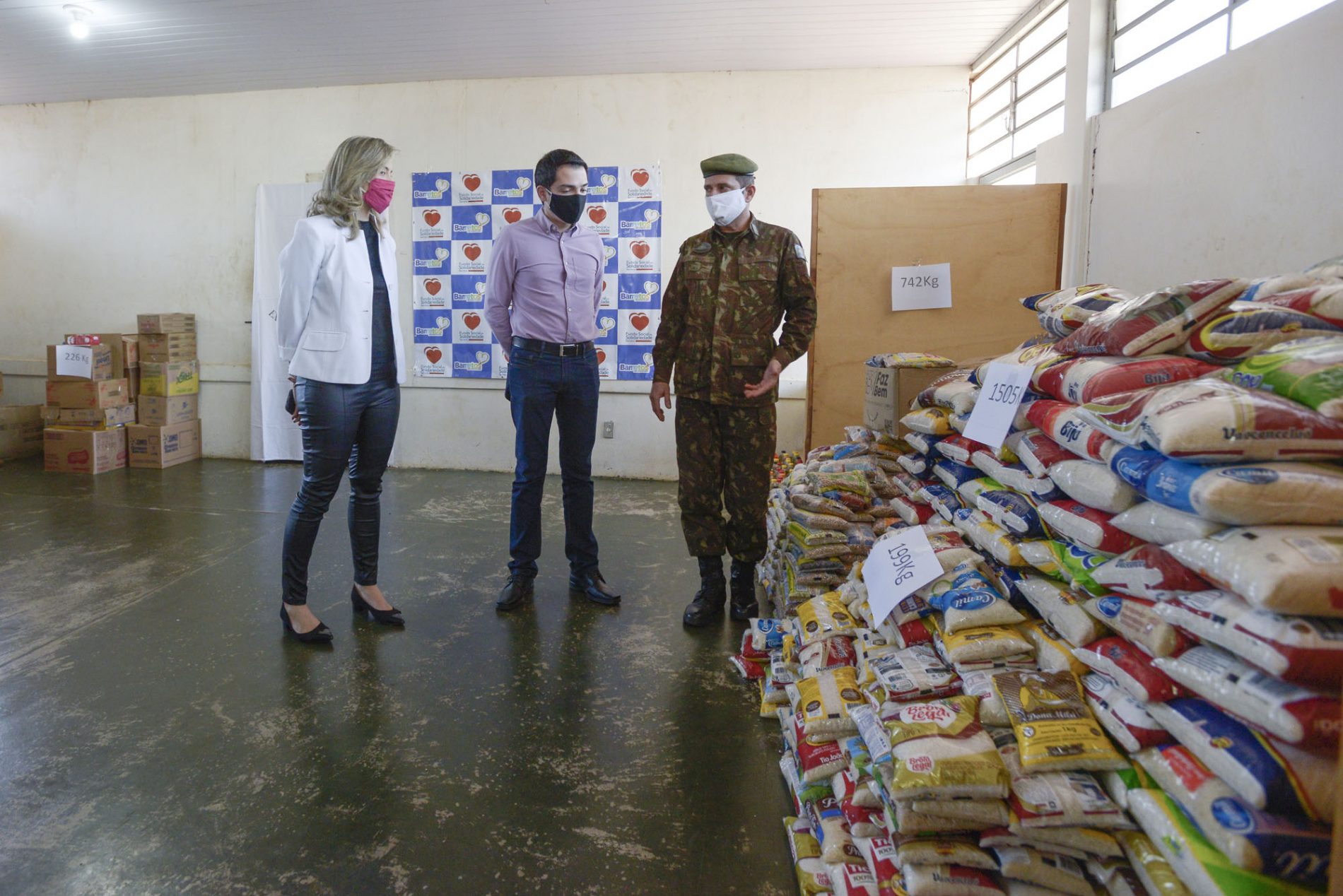 “Barretos que Alimenta” arrecada oito toneladas de alimentos para Fundo Social de Solidariedade