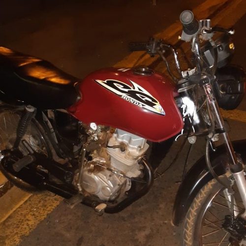 BARRETOS: Polícia recupera moto furtada em posse de adolescente